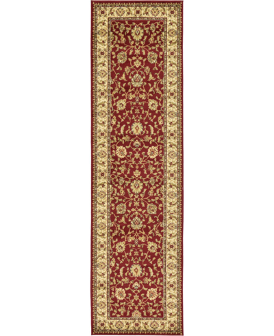 Bayshore Home Passage Psg4 2' 7" X 10' Runner Area Rug In Red