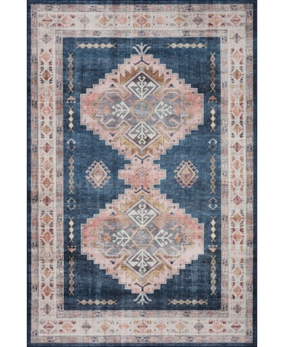 Spring Valley Home Heidi Hei-03 5' X 7'6" Area Rug In Denim