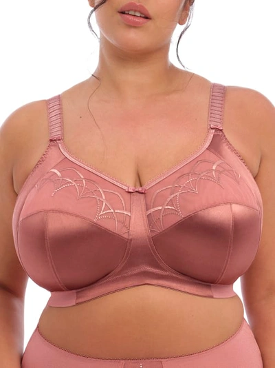 Elomi Cate Side Support Wire-free Bra In Rosewood