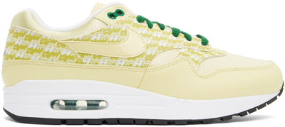 Nike Yellow Air Max 1 Premium Sneakers