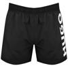 HUGO HUGO ABAS SWIM SHORTS BLACK