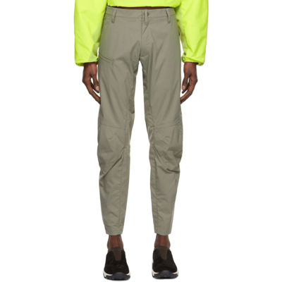 Acronym Khaki P10-e Articulated Trousers In Alpha Green