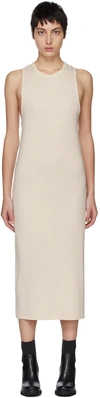 Rag & Bone Off-white Archetype Sydney Mid-length Dress In Vanilla