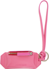 JACQUEMUS PINK LA MONTAGNE 'LE PORT-CLÉ BANANE' KEYCHAIN