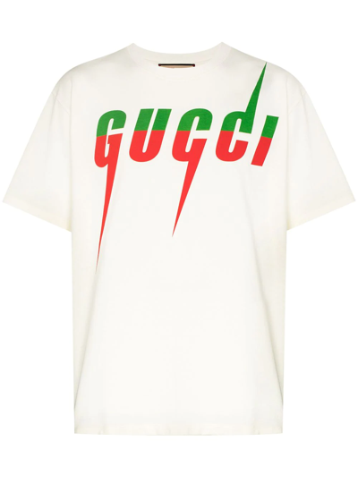 Gucci Off-white Blade Print T-shirt