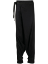 Toogood The Morris Wide-leg Trousers In Black