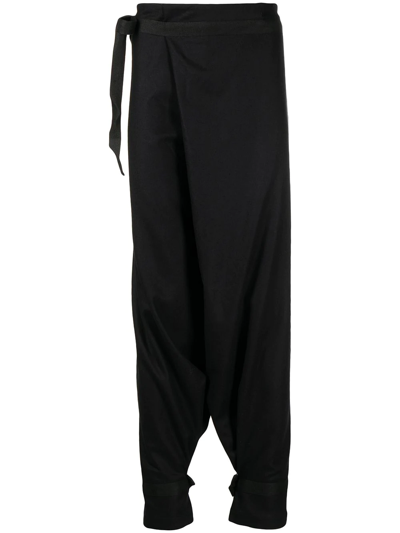 Toogood The Morris Wide-leg Trousers In Schwarz