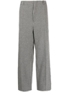 COOL TM HOUNDSTOOTH-PATTERN STRAIGHT TROUSERS