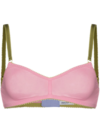 Dora Larsen Dora Thea Wireless Bra In Pink