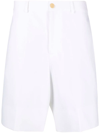 ALEXANDER MCQUEEN HIGH-WAISTED STRAIGHT-LEG SHORTS