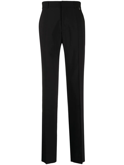 Alyx Tailored Grain-de-poudre Wool-blend Trousers In Black