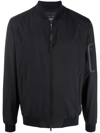 HERNO ZIP-POCKET BOMBER JACKET