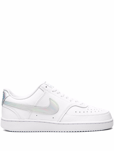 Nike Court Vision Low Sneakers In White/mltclr