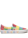 Vans Pride Classic Slip-on Sneakers In Green
