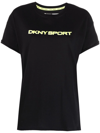 DKNY LOGO-PRINT T-SHIRT