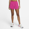 Nike Tempo Luxe Women's 3" Running Shorts In Active Pink,mystic Hibiscus