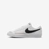 Nike Blazer Low '77 Big Kids' Shoes In White/washed Teal/black/white