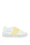 Valentino Rockstud Bicolor Laceless Low-top Sneakers In Mixed Colours