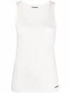 Jil Sander Plus Tank Top In White