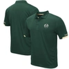 Colosseum Men's  Green Colorado State Rams Logo Santry Polo Shirt In Green