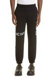 GIVENCHY 4G EMBROIDERED SLIM FIT COTTON JOGGERS