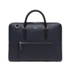 SMYTHSON SMYTHSON SLIM BRIEFCASE WITH ZIP FRONT IN LUDLOW,1029881