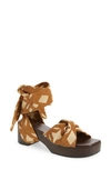BROTHER VELLIES BALABOU ANKLE WRAP SANDAL