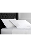 Melange 600tc Scallop Trim 3-piece Duvet Set In White 2