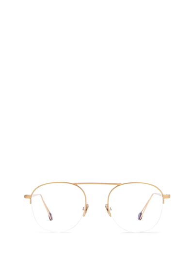 Ahlem Voltaire Rose Gold Brushed Glasses