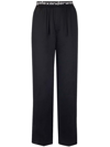 ALEXANDER WANG ALEXANDER WANG LOGO WAISTBAND PANTS