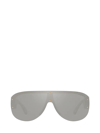 Versace Ve4391 Transparent Grey Sunglasses In Transparent Grey