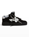 OFF-WHITE FLOATING ARROW SUEDE LOW-TOP SNEAKERS
