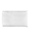 Bovi Fine Linens Sylvia Standard Pillowcases, Set Of 2 In White