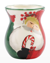 Vietri Old St. Nick Bud Vase