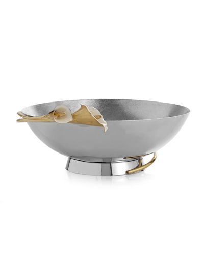 Michael Aram Calla Lily Collection Large Bowl In Silver