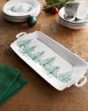 VIETRI LASTRA HOLIDAY HANDLED RECTANGULAR PLATTER