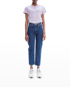 Apc T-shirt Manches Courtes En Coton In Violet