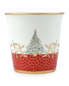 Bernardaud Noel Tumbler With Scented Candle