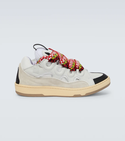 Lanvin Statement-laces Low-top Trainers In White
