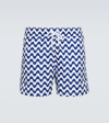 Frescobol Carioca Copacabana Sport Swim Shorts In Navy