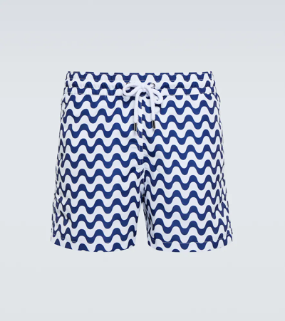 FRESCOBOL CARIOCA COPACABANA PRINTED SWIM SHORTS