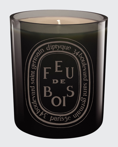 DIPTYQUE FEU DE BOIS (FIRE WOOD) SCENTED CANDLE, 10.2 OZ.