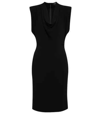 Isabel Marant Rosemay Cowl-neck Cotton Midi Dress In Black