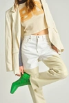 Jeffrey Campbell Candy Land Ankle Boots In Green Patent