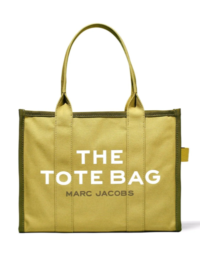 Marc Jacobs Large Colour-blocked Tote Bag In Yellow