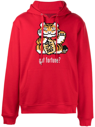 Mostly Heard Rarely Seen 8-bit Got Fortune? Hoodie In Rot