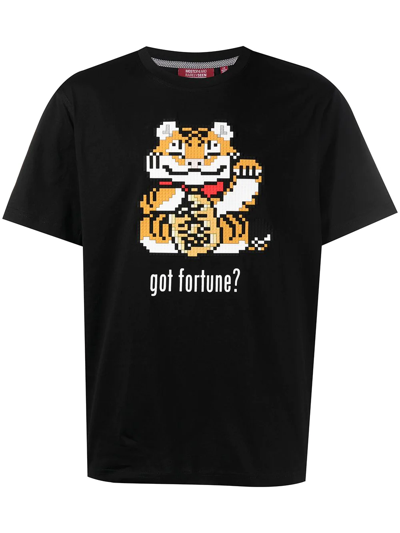 Mostly Heard Rarely Seen 8-bit Got Fortune? T-shirt In Schwarz