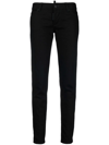 DSQUARED2 LOGO-PRINT SKINNY JEANS