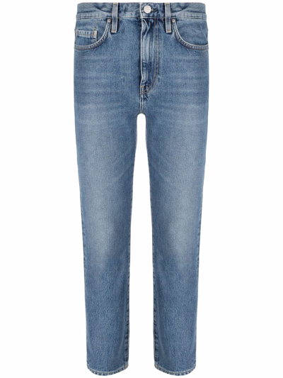 Totême Regular-fit Vintage-wash Jeans In Blau