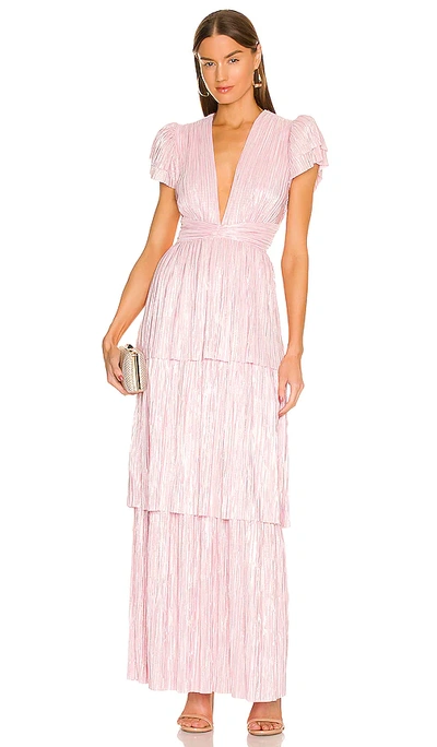 Sabina Musayev X Revolve Maze Dress In Pink